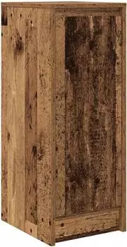 vidaXL Sideboard Altholz-Optik 29,5x34x76cm Holzwerkstoff