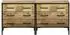 vidaXL Sideboard 70x35x70cm braun (3310122)