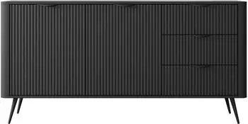 Feldmann-Wohnen Lante Kombikommode 163x38x81cm abgerundet, Farbe wählbar