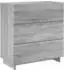 vidaXL Sideboard Sonoma-Grau, Holzwerkstoff, 70x38x75cm