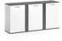 VICCO Novelli Highboard 3 Türen, weiß/anthrazit