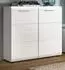 Inn.Furn Cover Sideboard 2-türig, weiß Hochglanz, 80x81x34cm (800001516202)