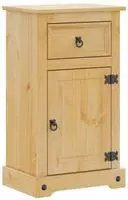 vidaXL Badschrank Corona 45x33x80 cm Massivholz Kiefer