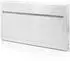 Lomado COGO-61 Sideboard hochglanz weiß, Betonoptik, 217x90x42cm (7Wi2CA51)