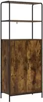 vidaXL Highboard R&auml;uchereiche 40 x 33 x 161 cm Holzwerkstoff