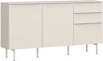 Tom Tailor Color Puzzle 07 Sideboard light taupe, 3 Türen, 2 Schubladen, 165cm