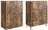 vidaXL Schrankset 2-tlg. 66x34,5x90cm Räuchereiche (3416723)