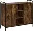 vidaXL Sideboard Räuchereiche 97x33x81cm Holzwerkstoff (8013850)
