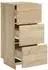 vidaXL Sideboard Sonoma-Eiche, Holzwerkstoff, 33,5x34,5x75cm (8011515)