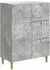 vidaXL Sideboard betongrau, Holzwerkstoff, 66x34,5x90cm