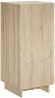 vidaXL Sideboard Sonoma-Eiche 33,5 x 34,5 x 75 cm Holzwerkstoff