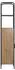vidaXL Highboard Artisan-Eiche, Holzwerkstoff, 40x33x161cm
