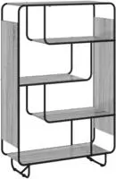 vidaXL Highboard Sonoma-Grau 93.5 x 37.5 x 144 cm Holzwerkstoff