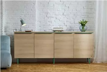 Tom Tailor Color Puzzle 02 Sideboard 2 Türen, light oak, 110x89x42cm