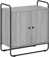 vidaXL Sideboard Sonoma-Grau 68 x 35 x 75 cm Holzwerkstoff