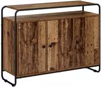vidaXL Sideboard Altholz 102 x 35 x 75 cm Holzwerkstoff