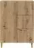 vidaXL Sideboard Artisan-Eiche, Holzwerkstoff, 66x34,5x90 cm