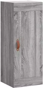 vidaXL H&auml;ngeschrank grau Sonoma 34,5x34x90 cm Holzwerkstoff (830482)