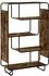 vidaXL Highboard Räuchereiche 93,5x37,5x144cm Holzwerkstoff