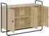 vidaXL Sideboard Sonoma-Eiche 102x35x75cm, Holzwerkstoff