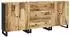 vidaXL Sideboards 3 Stk. raues Mangoholz