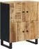 vidaXL Sideboard mit 4 Türen, Mangoholz, 60x33x75cm (352917)