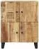 vidaXL Sideboard mit 4 Türen, Mangoholz, 60x33x75cm (352917)