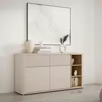 FORTE Sideboard B/H/T 160/83,1/41,3 cm, Stauraum, MDF Front