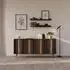 Selsey Amaro Sideboard Eichenholzoptik, 4 Türen, LED-Beleuchtung, 183cm