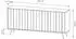 Selsey Amaro Sideboard Eichenholzoptik, 4 Türen, LED-Beleuchtung, 183cm