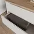 VICCO Kommode Ruben 3 Schubladen, weiß/Artisan-Eiche, 80x76,6x48cm (35949)