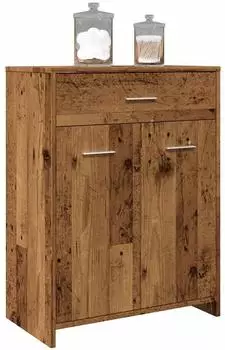 vidaXL Badschrank Altholz-Optik 60x33x80cm (856287)