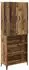 vidaXL Highboard Holzwerkstoff Altholz-Optik 69,5x34x180cm