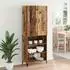 vidaXL Highboard Holzwerkstoff Altholz-Optik 69,5x34x180cm