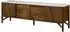Massivmoebel24 Los Angeles #13 Sideboard Mangoholz 200x45x65cm braun/weiß geölt (09-312-891-0113)