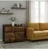 Relaxdays Kommode mit 7 Stoffschubladen, Industrial, 98x85x28,5cm (10052114)