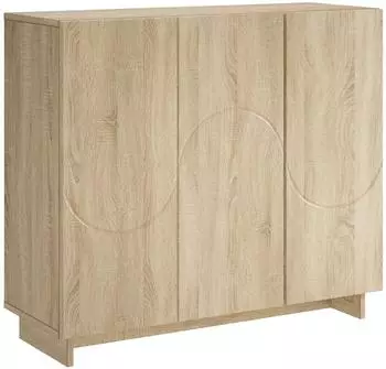 vidaXL Sideboard Sonoma-Eiche Holzwerkstoff 85,5x31x75cm