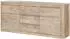 Massivmoebel24 Toronto 302 Sideboard Mangoholz 185x40x80cm weiß lackiert (09-312-665-2002)