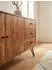 KADIMA DESIGN Sideboard WL5.629 Sheesham Massivholz 145x75x40cm, 3 Schubladen, 2 Türen (WL5.629)
