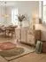 KADIMA DESIGN Sideboard Mango Massivholz/Rattan, 140x75x40cm, 3 Schubladen, 2 Türen