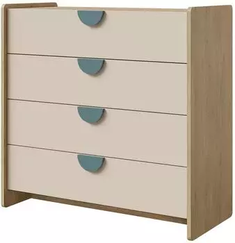 Mirjan24 Isenat MD10 Kommode mit 4 Schubladen, 94x91x40cm (MD10)
