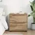 vidaXL Mehrzweckschrank Artisan-Eiche 60x48x57cm
