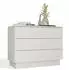 Top E Shop Amber 3S Kommode, 3 Schubladen, grifflos, kaschmir (Amber 3S)