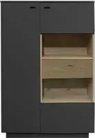 M&auml;usbacher Highboard B/H/T: 103x151x45, inkl. Beleuchtung