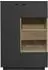 Mäusbacher Lino Highboard anthrazit matt / Eiche massiv, 103x151x45cm, mit Beleuchtung (78293544-0)