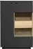 Mäusbacher Lino Highboard anthrazit matt / Eiche massiv, 103x151x45cm, mit Beleuchtung (78293544-0)