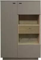 M&auml;usbacher Highboard B/H/T: 103x151x45, inkl. Beleuchtung
