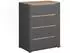 VICCO Kommode Ruben anthrazit/Artisan-Eiche, 80x100,7cm (35955)