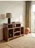 KADIMA DESIGN Sideboard Sheesham Massivholz 115x76x40cm, Landhausstil (4255632589188)