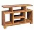 KADIMA DESIGN Sideboard Sheesham Massivholz 115x76x40cm, Landhausstil (4255632589188)